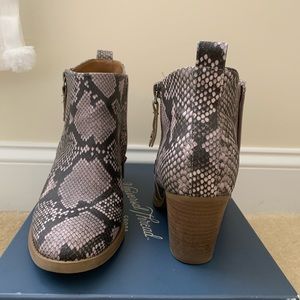 Snake Skin Bootie